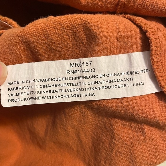 Moon River Burnt Orange Halter Dress Size Small - Picture 12 of 13